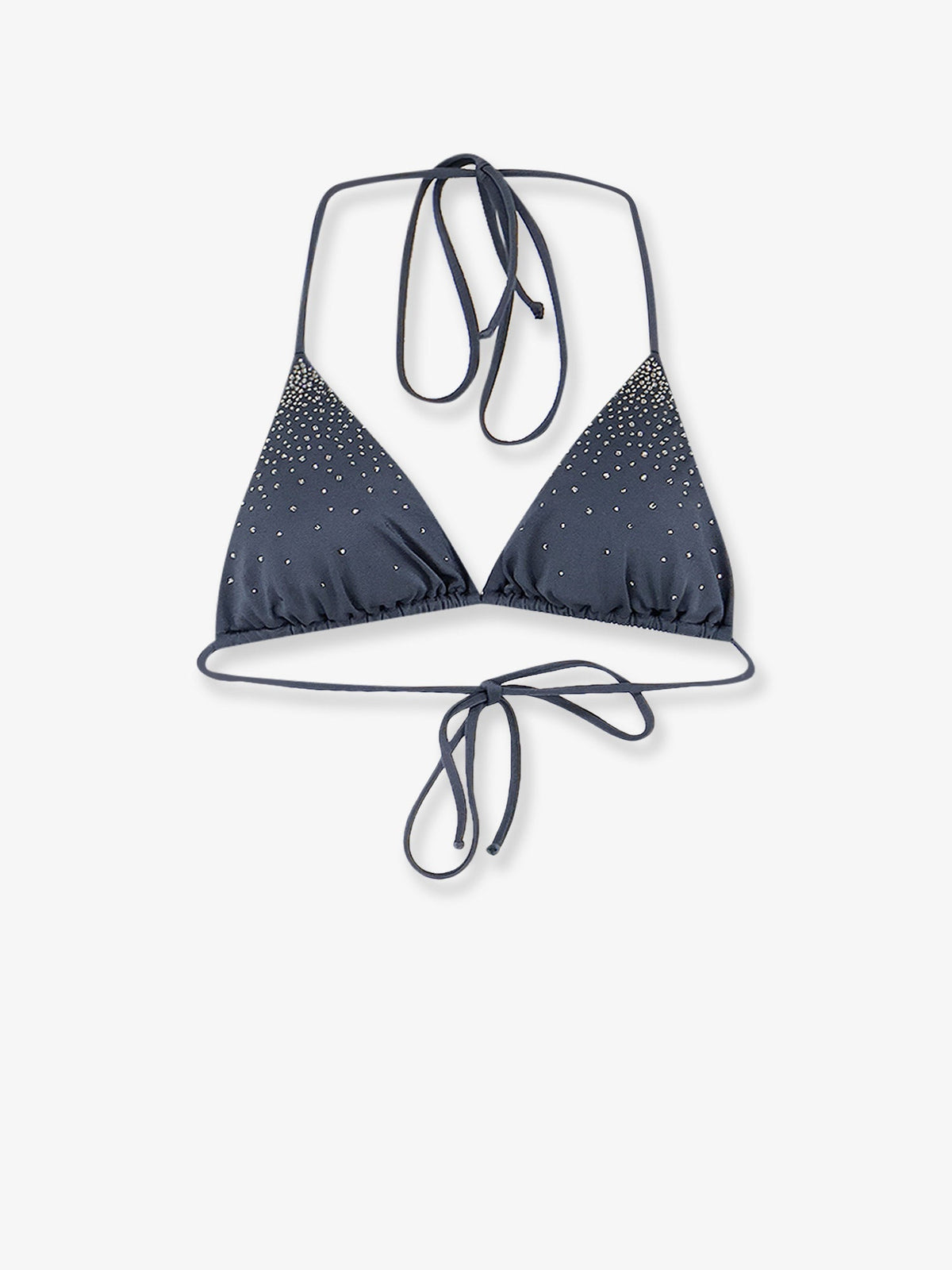 MC2 Saint Barth Annabelle rhinestone bikini top - Shinystrass