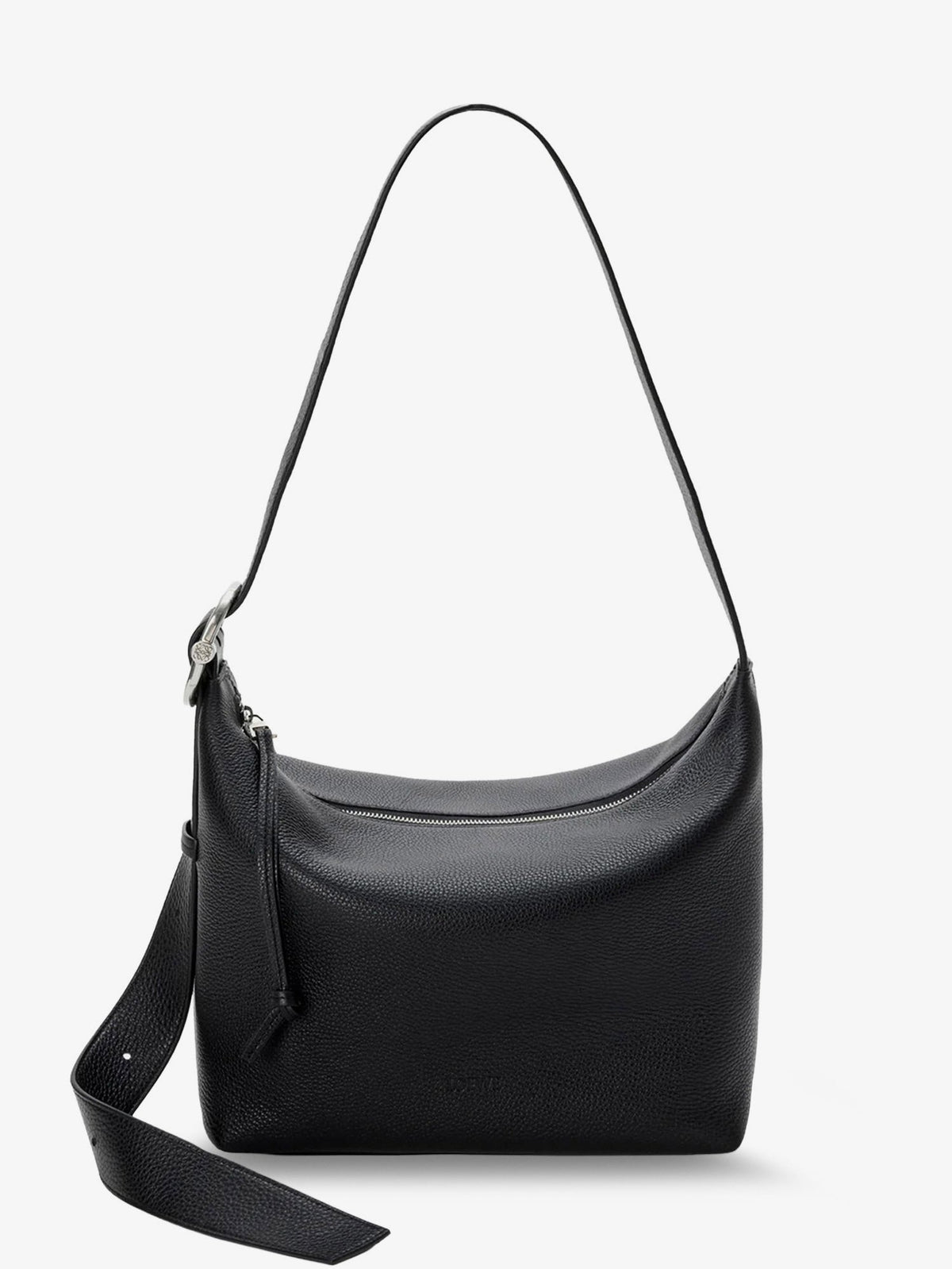 Loewe Loop leather crossbody bag - Black