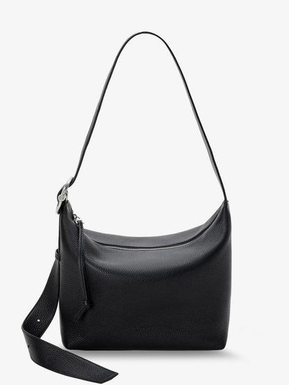 Loewe Loop leather crossbody bag - Black