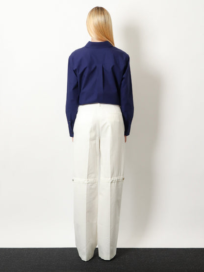 Fendi Technical canvas trousers - White