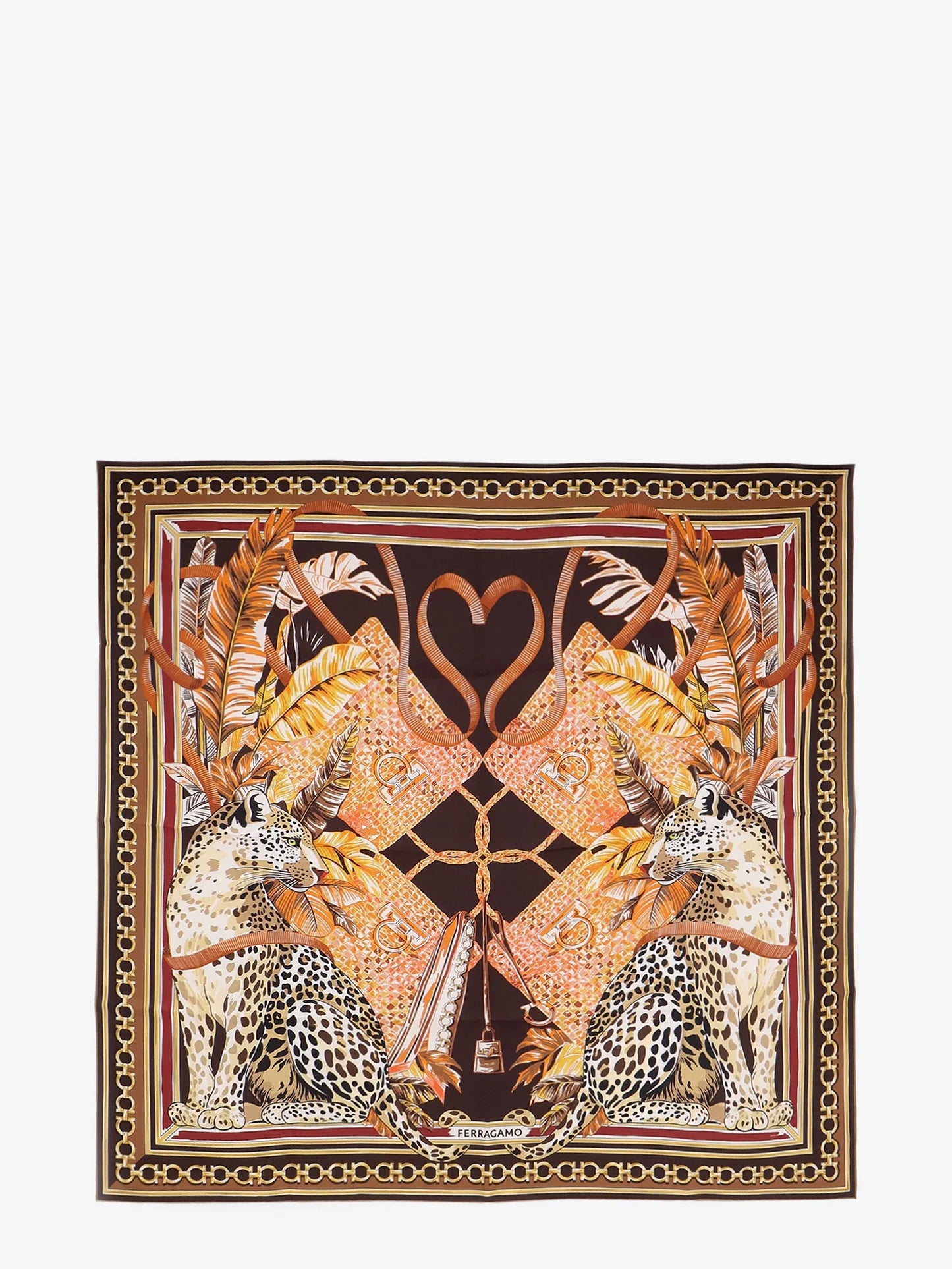 FERRAGAMO - Felindra silk foulard
