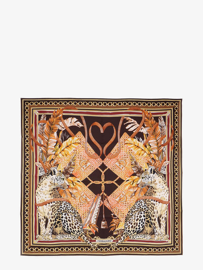FERRAGAMO - Felindra silk foulard