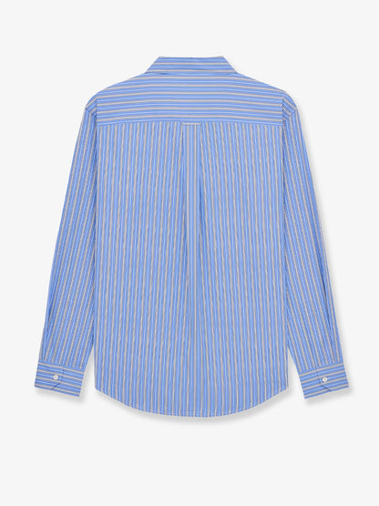 SAINT LAURENT - Cassandre cotton shirt
