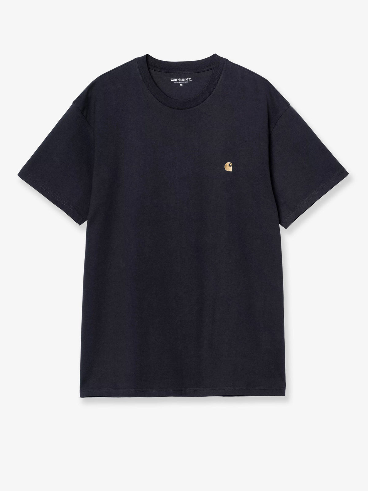Carhartt WIP Chase cotton t-shirt - Darknavygold