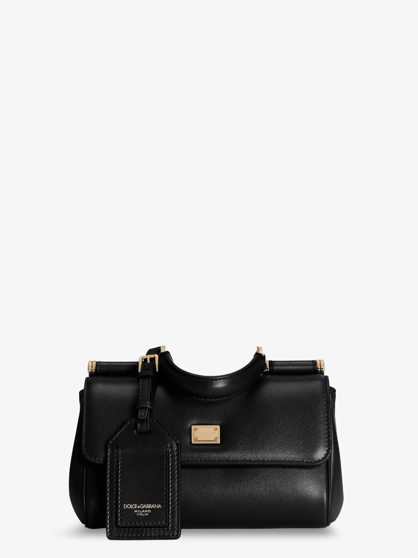 DOLCE & GABBANA - My Sicily Mini Leather Handbag