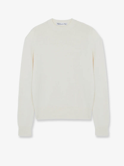 The Frankie Shop Rafaela sweater in merino wool and cashmere blend - Ivory