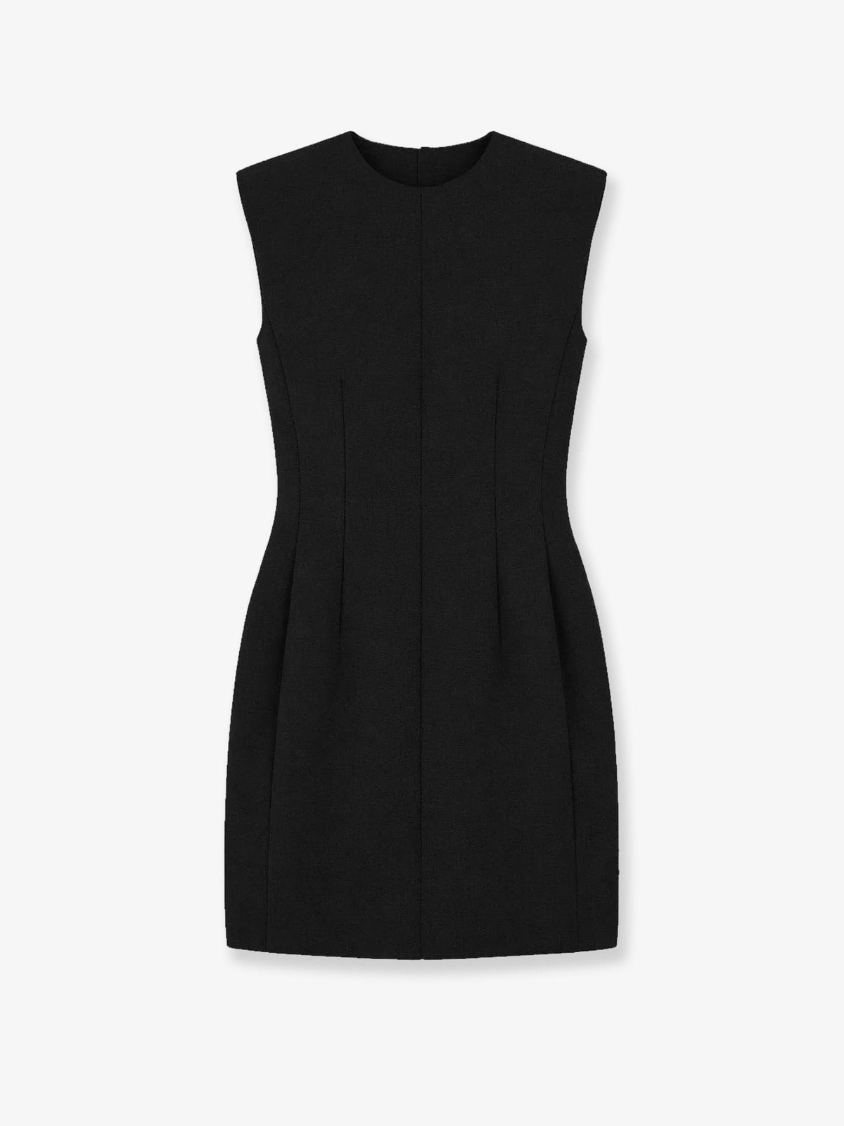 The Frankie Shop Bryn Structured Short Dress - Black