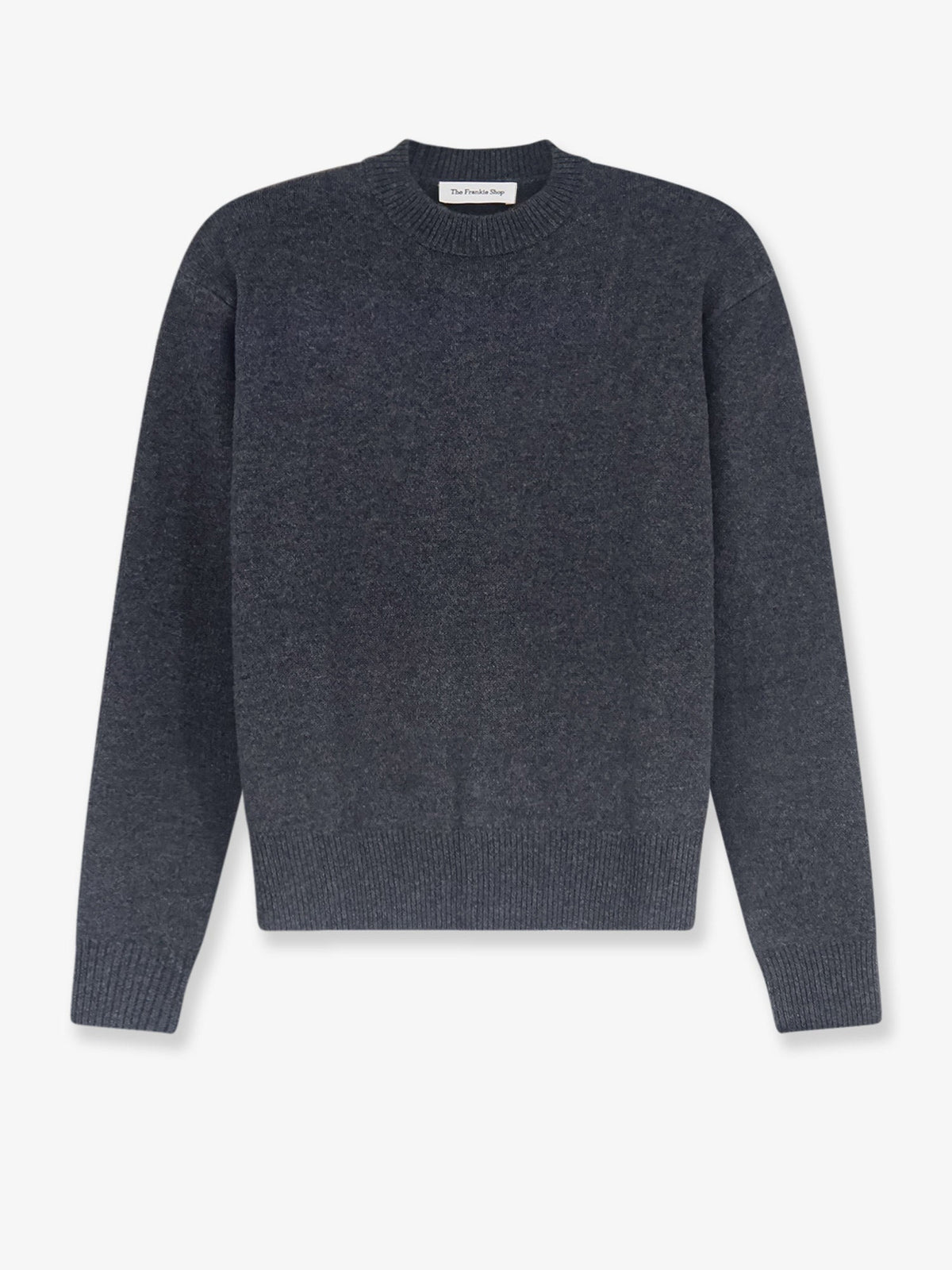 The Frankie Shop Rafaela menino wool and cashmere sweater - Dark Grey Melange