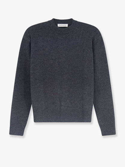 The Frankie Shop Rafaela menino wool and cashmere sweater - Dark Grey Melange