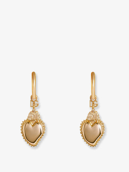 DOLCE & GABBANA - Brass earrings