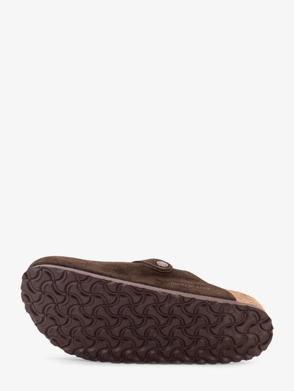 Birkenstock Boston VL/Shearling suede clog - Mocca