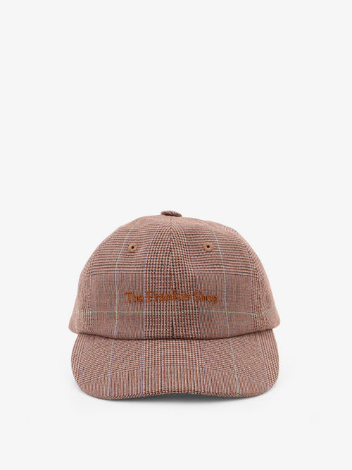 The Frankie Shop Frankie Baseball Cap - Brown Glen Plaid
