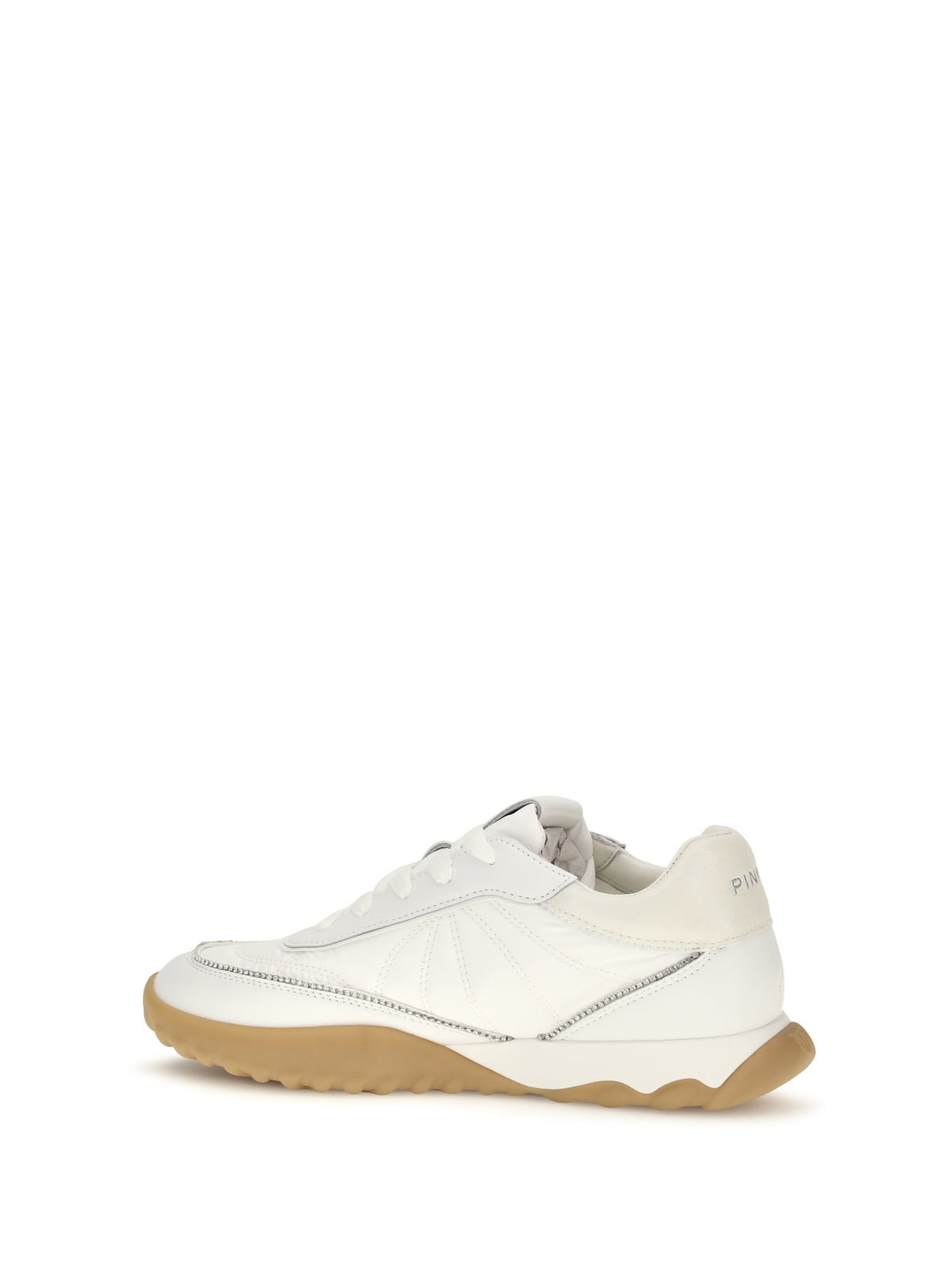 Pinko Gea leather Sneakers - White