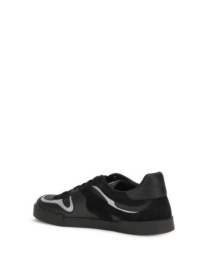 Dolce & Gabbana Portofino Sneakers - Black/Black