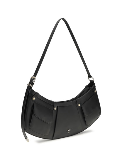 PINKO Large Pocket Body Shoulder Bag