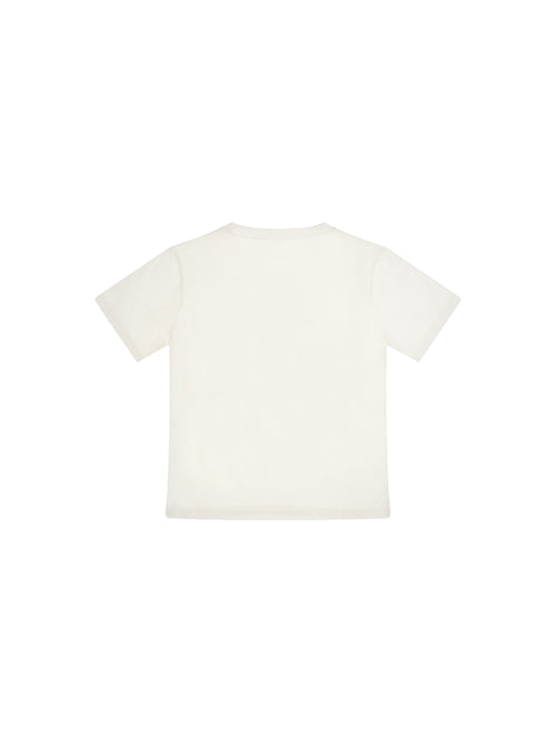 Gucci Cotton logo T-shirt for Boy - New White/Mc