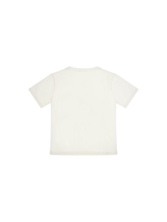 Gucci Cotton logo T-shirt for Boy - New White/Mc