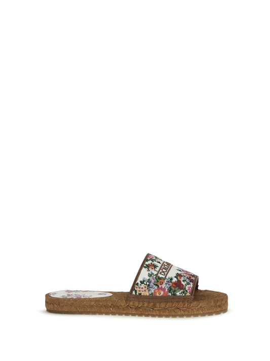 DOLCE & GABBANA Embroidered espadrille Sandals