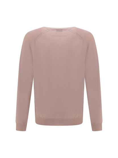 ZEGNA V-neck cashmere sweate