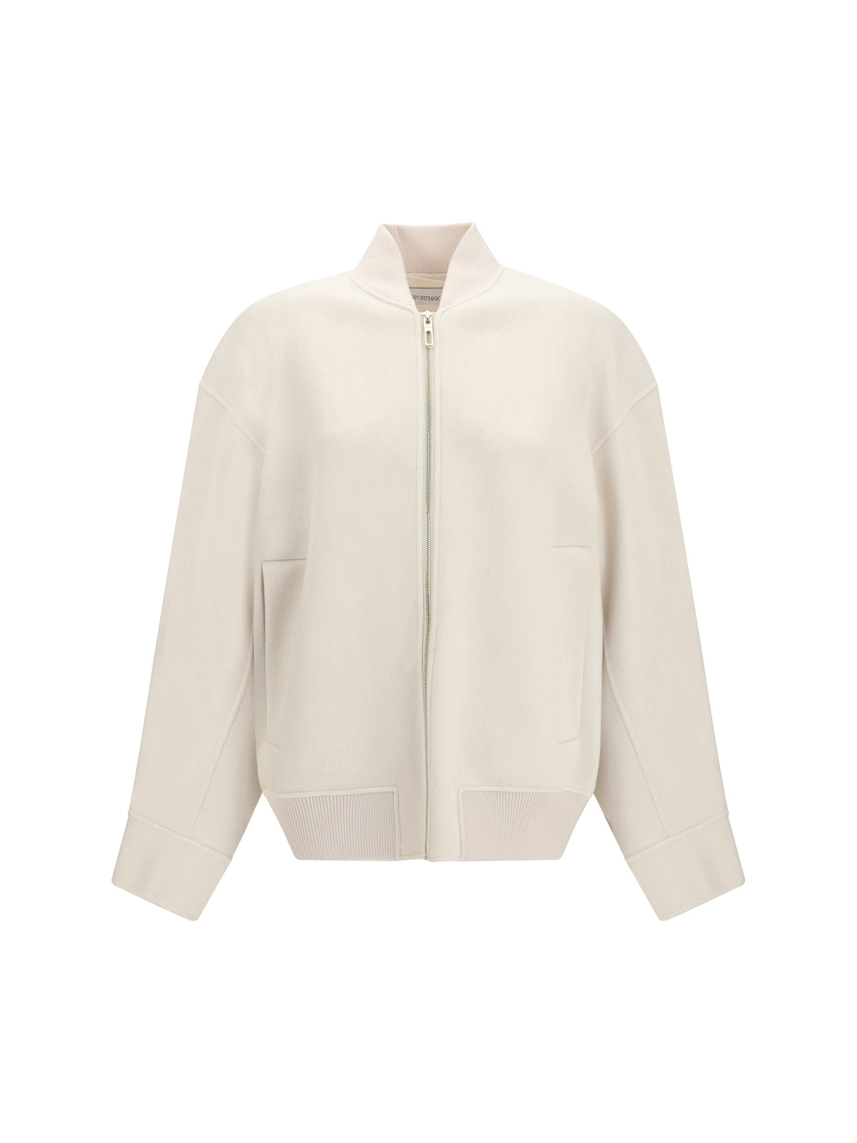 Max Mara Sportmax Ondata virgin wool Jacket - Cream