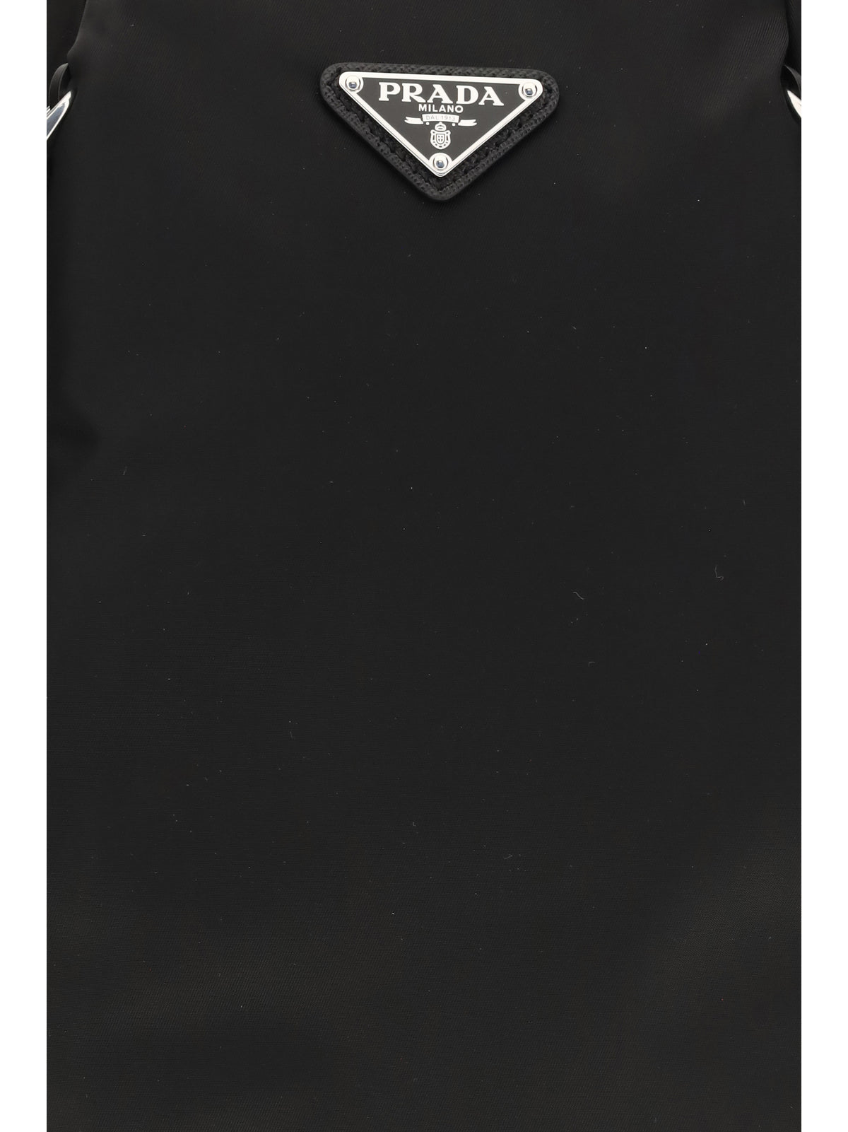Prada Triangle logo Backpack - Black