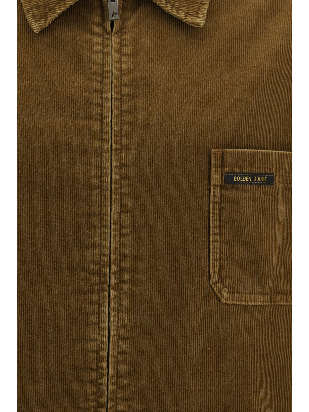 Golden Goose Corduroy Workwear Jacket - Amber Honey