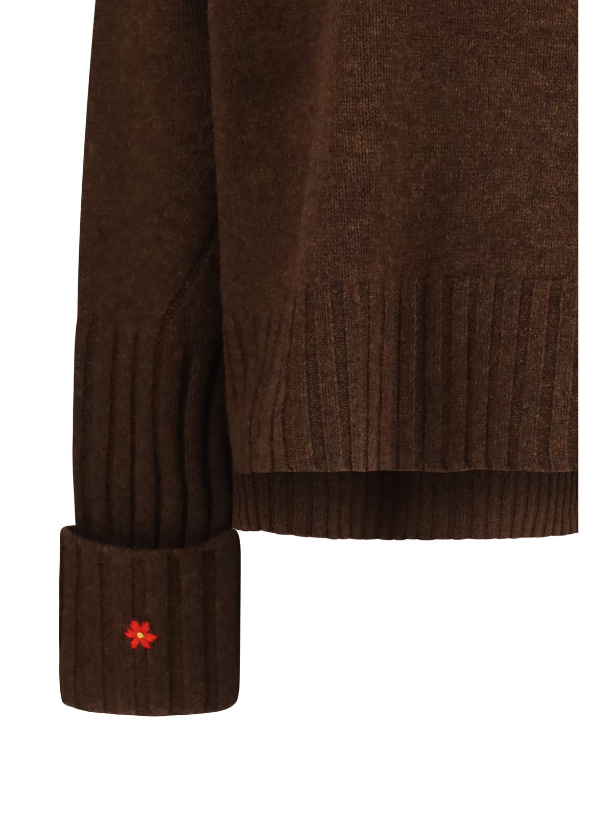 Tory Burch Wool Sweater - Dark Roast