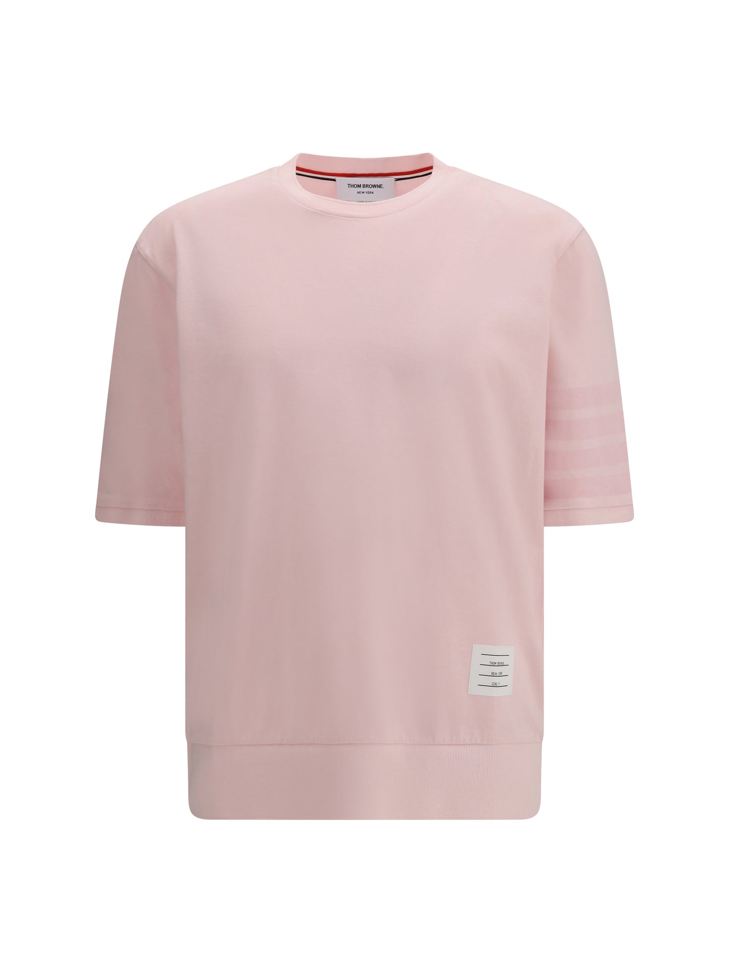 THOM BROWNE 4-Bar cotton jersey T-shirt