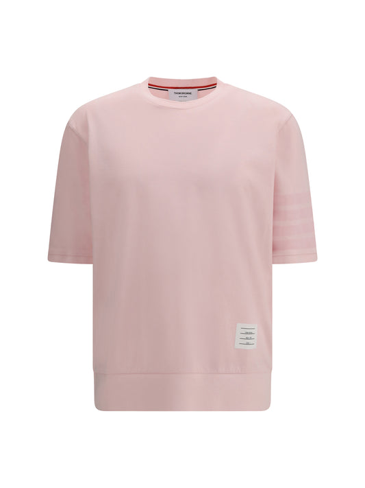 THOM BROWNE 4-Bar cotton jersey T-shirt