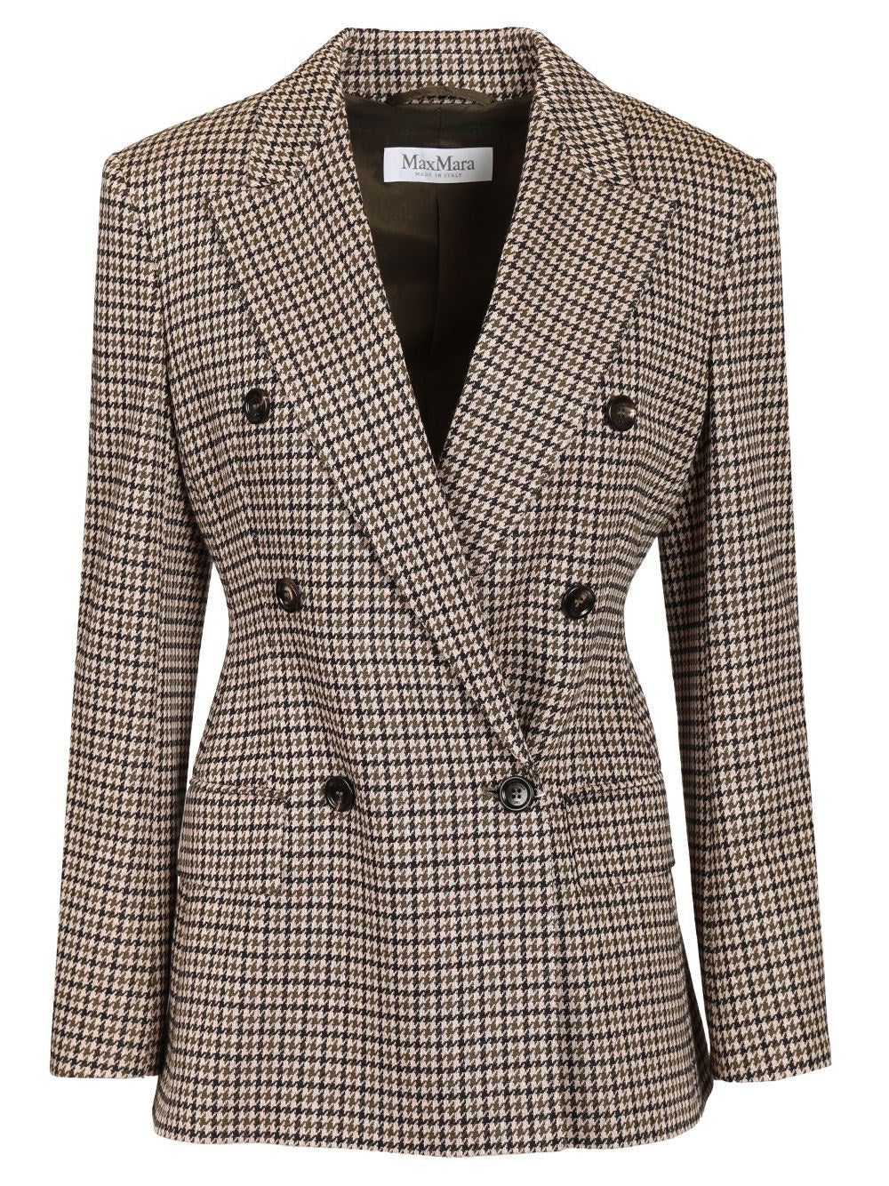 Max Mara Double-Breasted Blazer - Multi