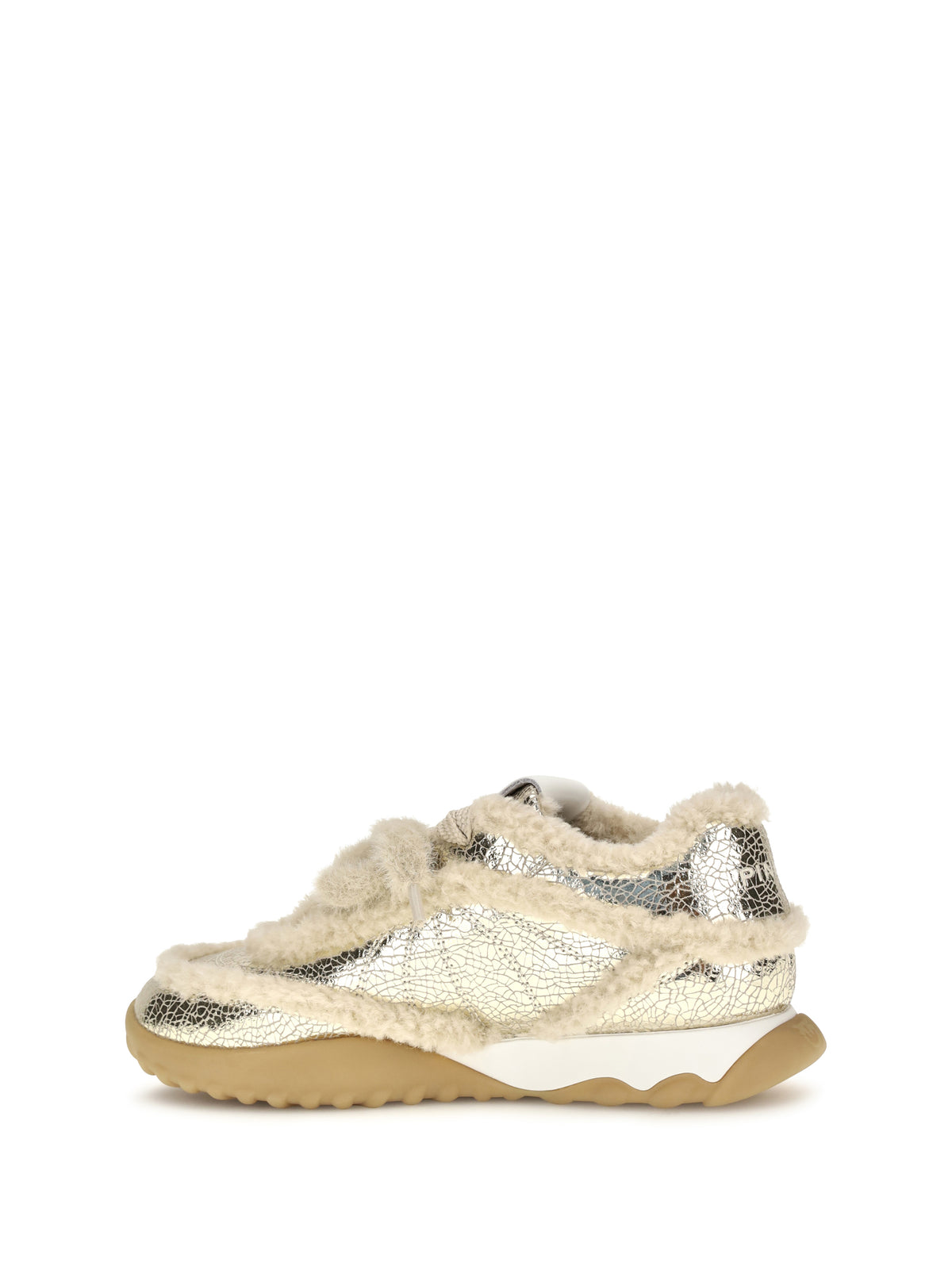 Pinko Gea padded Sneakers - Platinum