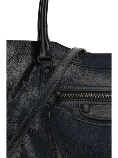 Balenciaga Small Le City Tote Bag - Black
