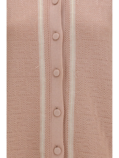 FENDI FF all-over crochet Shirt