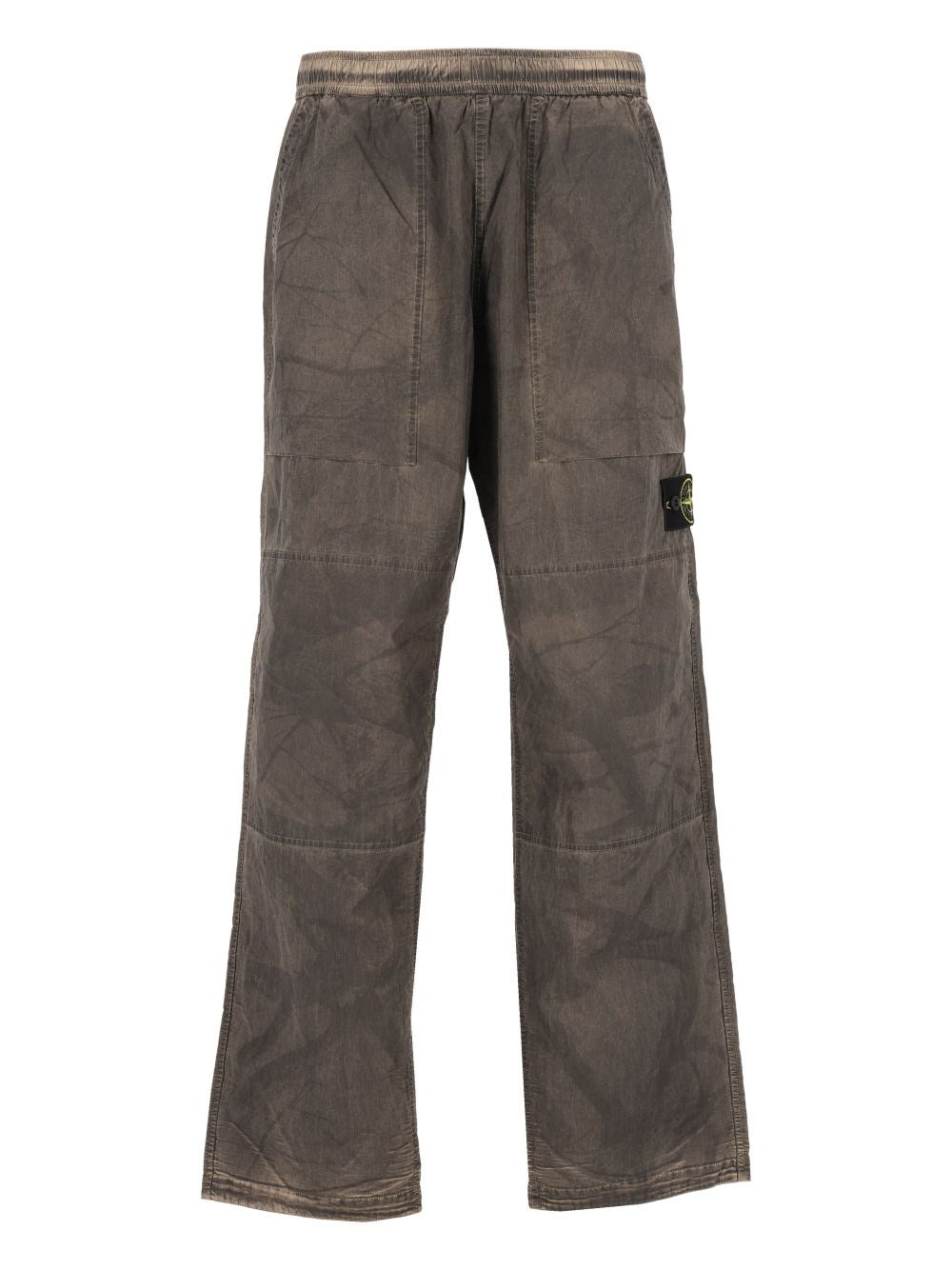 Stone Island Elastic Waist Trousers - Beige