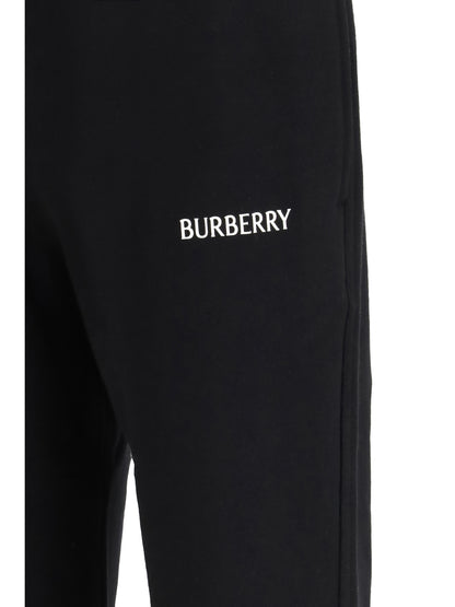 BURBERRY Lightweight terry-effect cotton Joggers