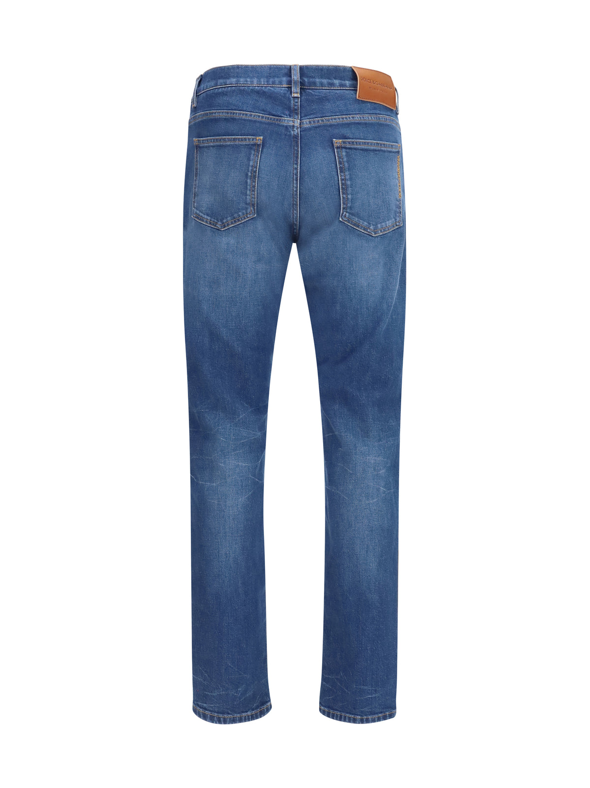 Dolce & Gabbana Slim stretch Jeans with DG logo - Variante Abbinata