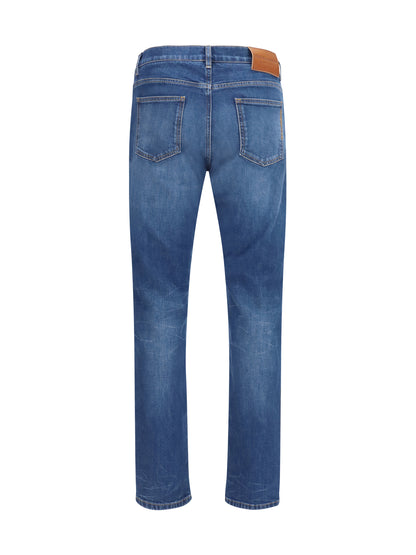 Dolce & Gabbana Slim stretch Jeans with DG logo - Variante Abbinata