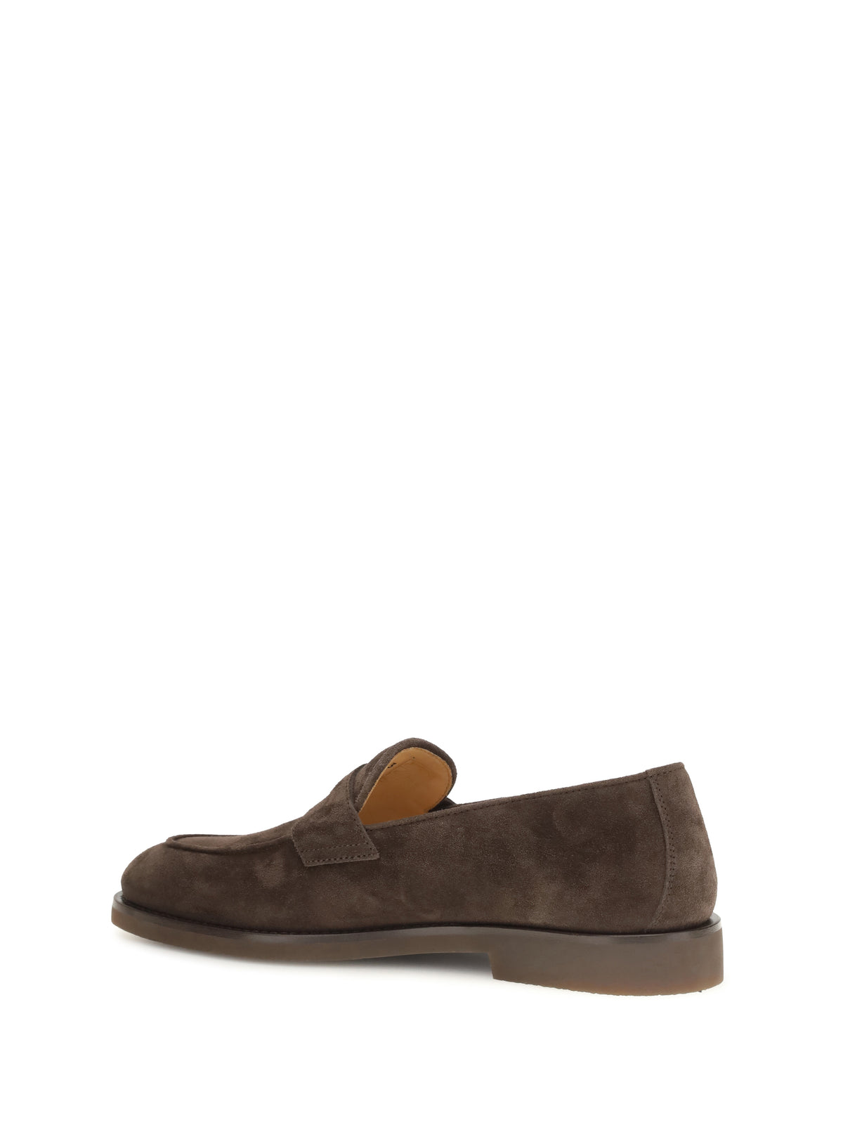 Brunello Cucinelli Suede leather Loafers - Moka
