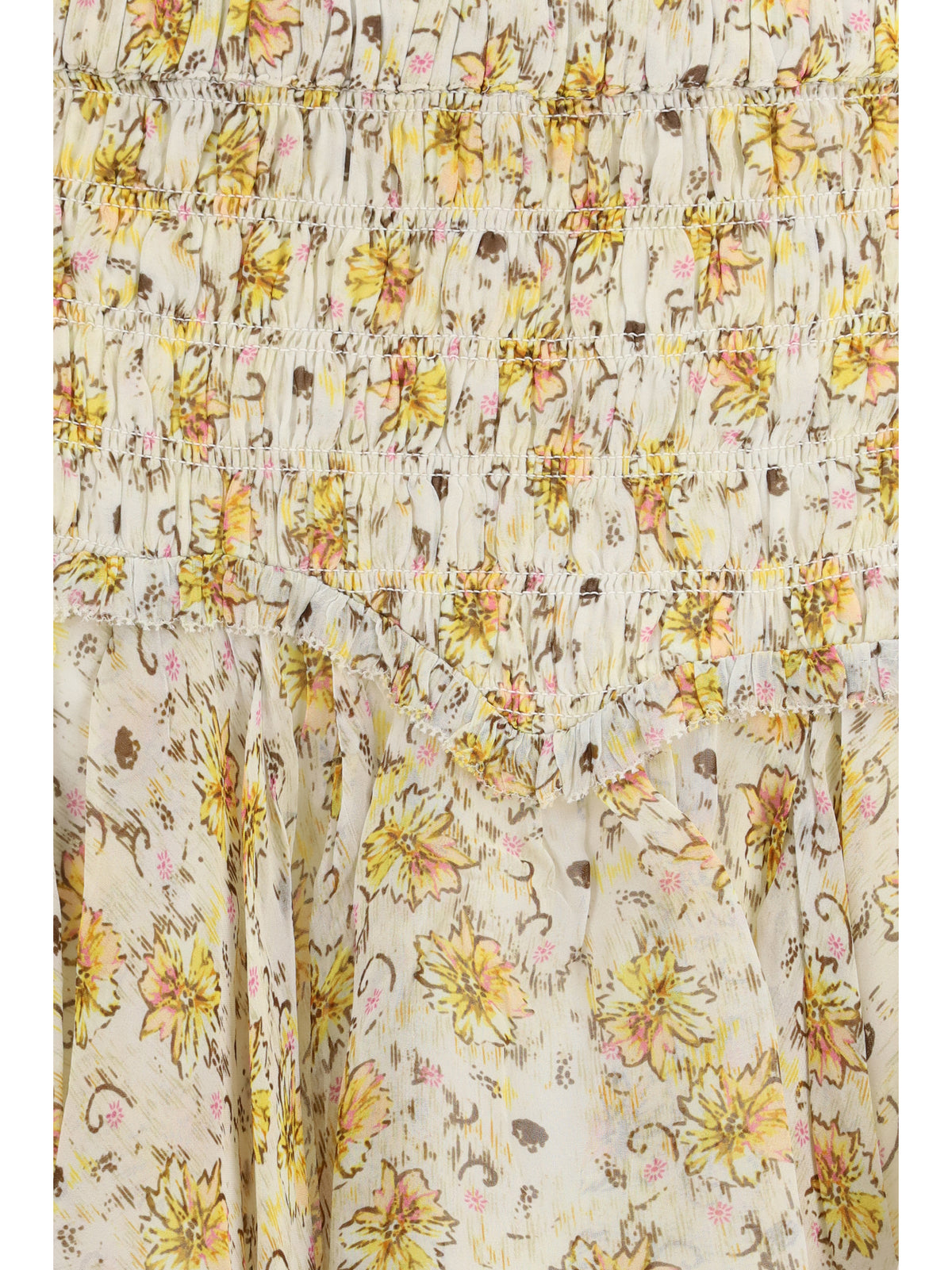 Marant Étoile Fiala Skirt - Light Yellow/Ecru