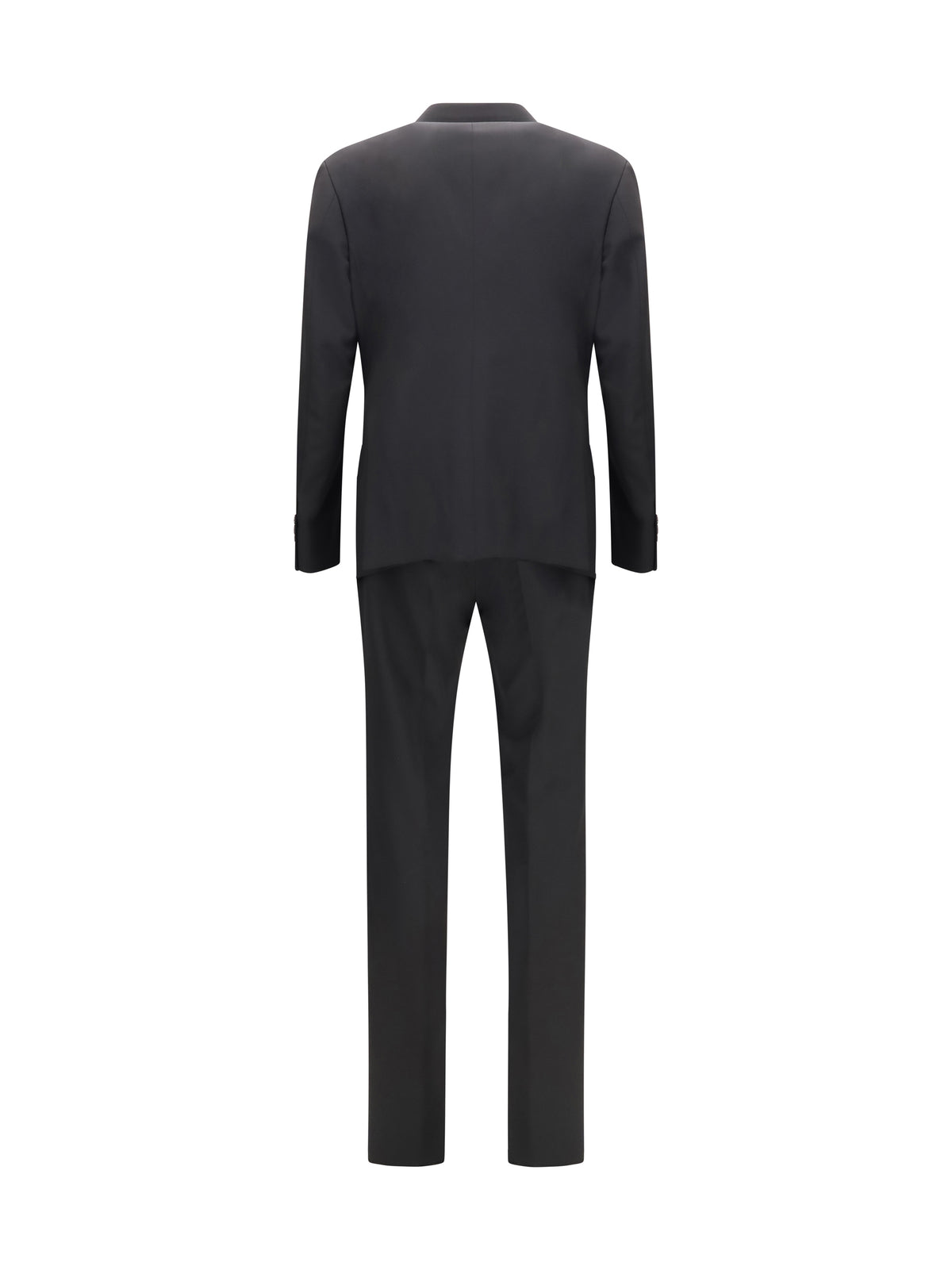 Giorgio Armani Linea soft single breasted Suit in virgin wool - Black