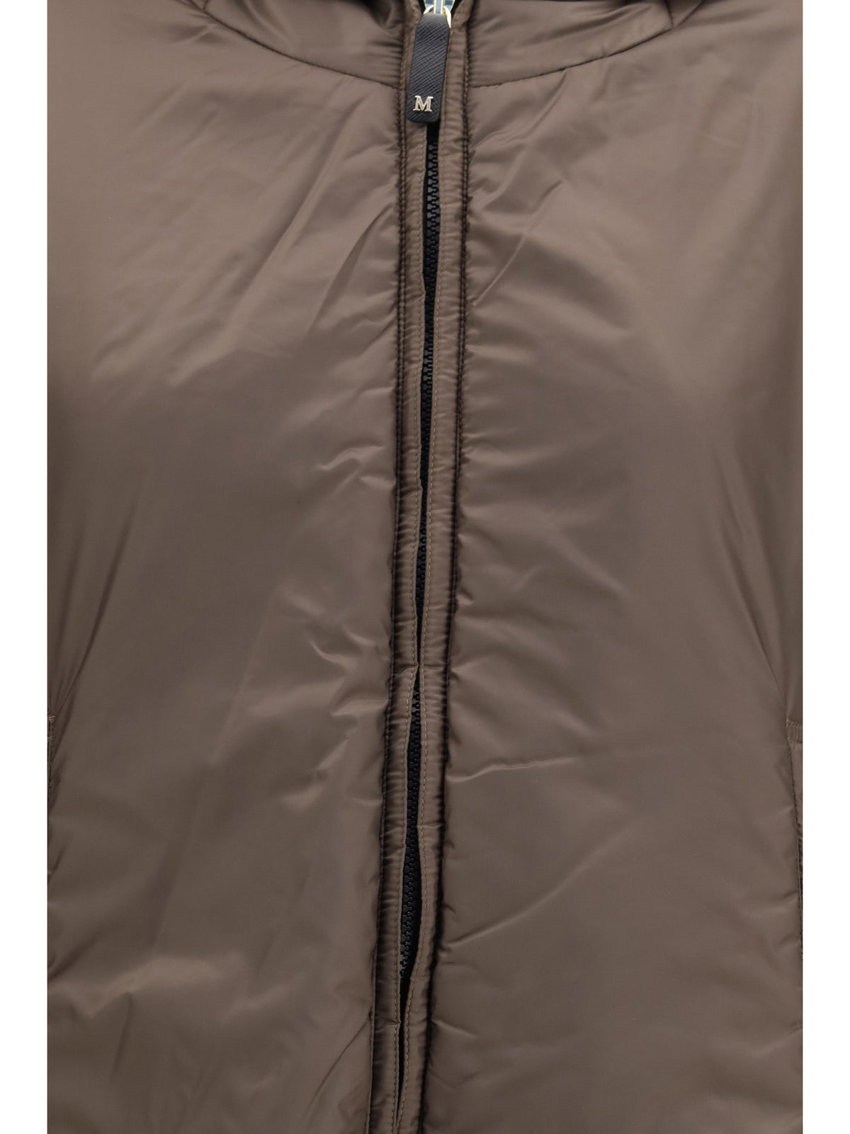Max Mara The Cube Hooded added Jacket - Very Dark Gold