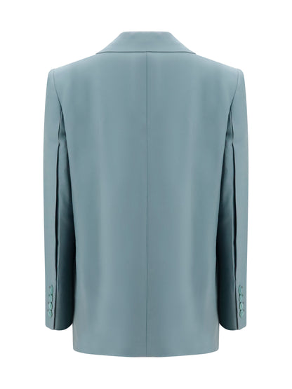Chloé Double-breasted Blazer - Urban Grey