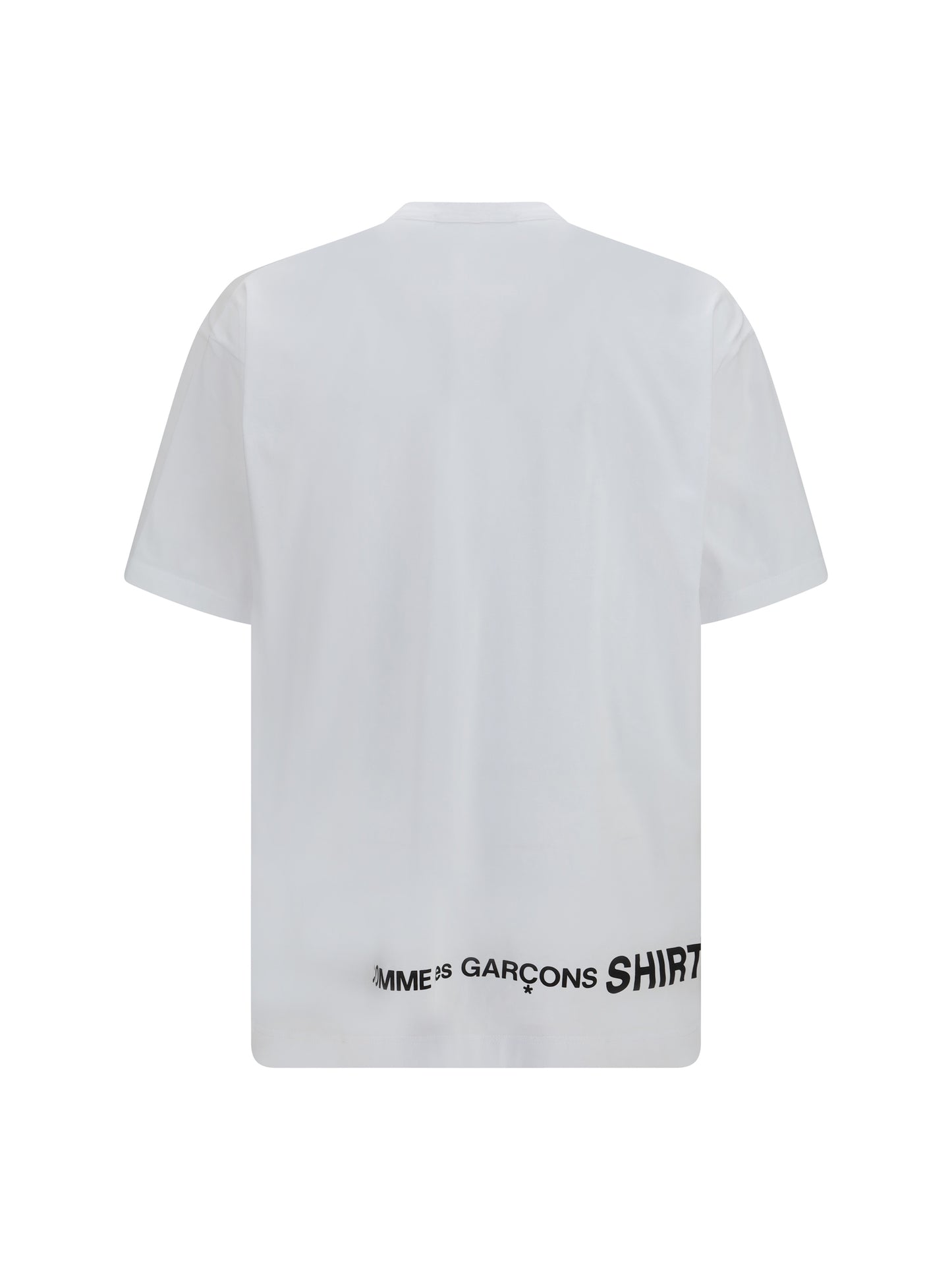 COMME DES GARÇONS SHIRT Oversized short-sleeve crewneck T-shirt