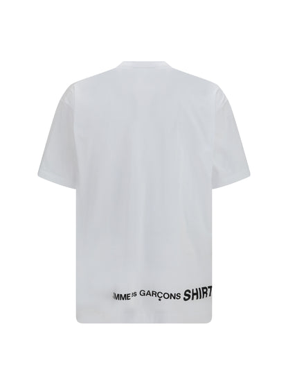 COMME DES GARÇONS SHIRT Oversized short-sleeve crewneck T-shirt