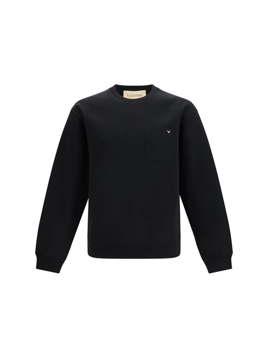 VALENTINO Sweatshirt with pocket and VLogo