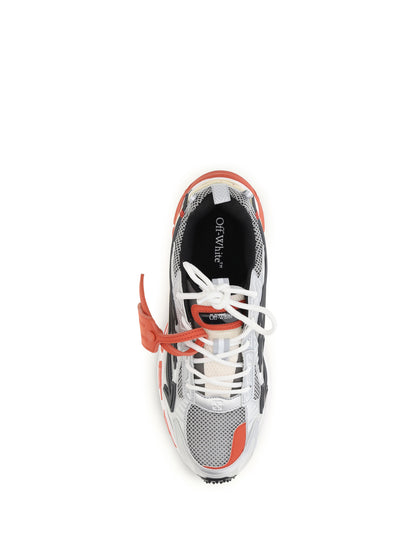 Off-White Be Right Back Sneakers - Gray/Red