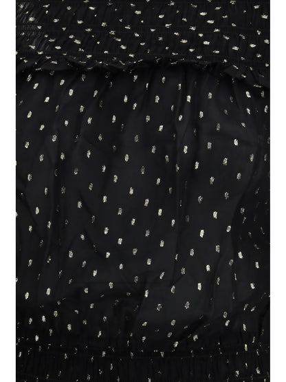 SELF-PORTRAIT Off-the-shoulder chiffon Top