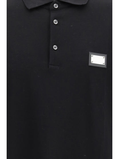 DOLCE & GABBANA Cotton piqué Polo Shirt