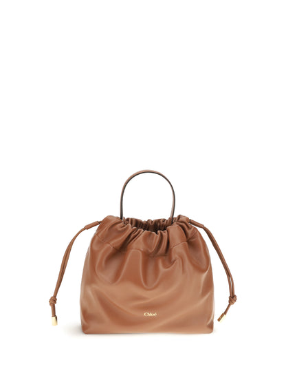 Chloé Icons leather chain Shoulder Bag - Blushy Brown