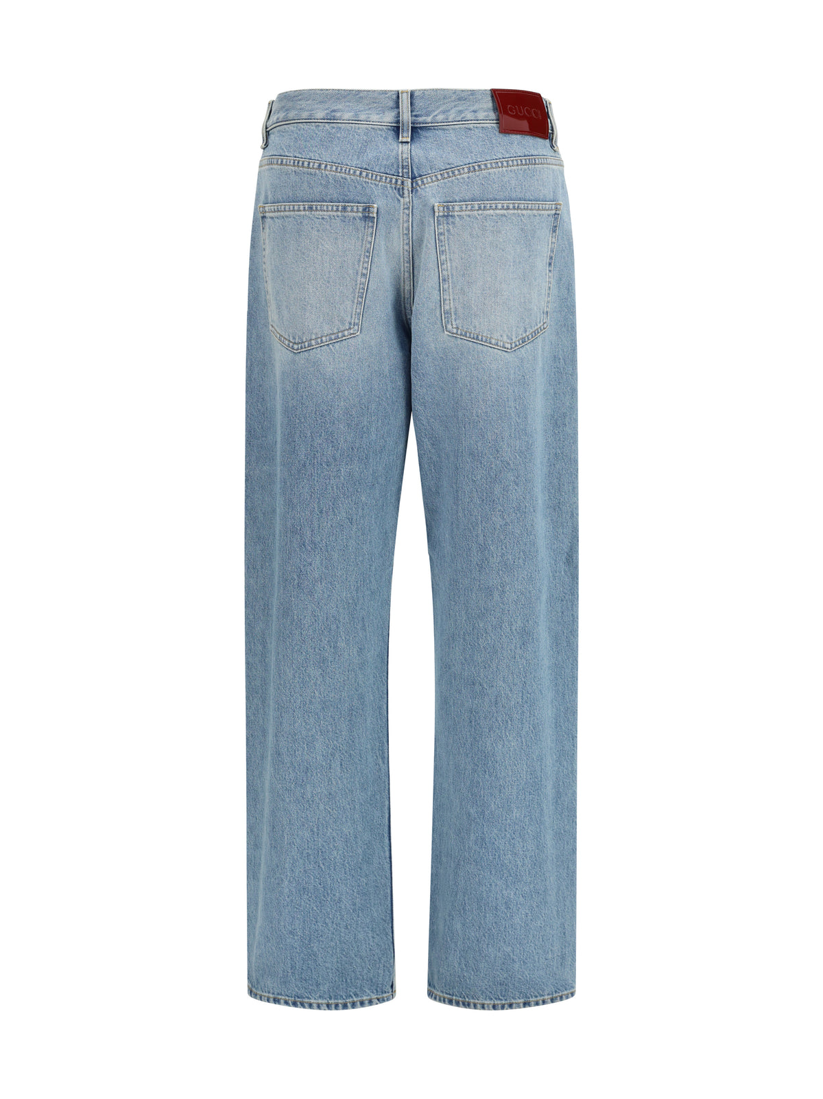 Gucci Cotton Jeans - Light Blue